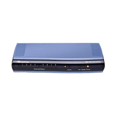 Shockwave MP118-4S-4O-SIP-CER MediaPack 118 analog VoIP gateway with 4 FXS & 4 FXO ports SH3001479